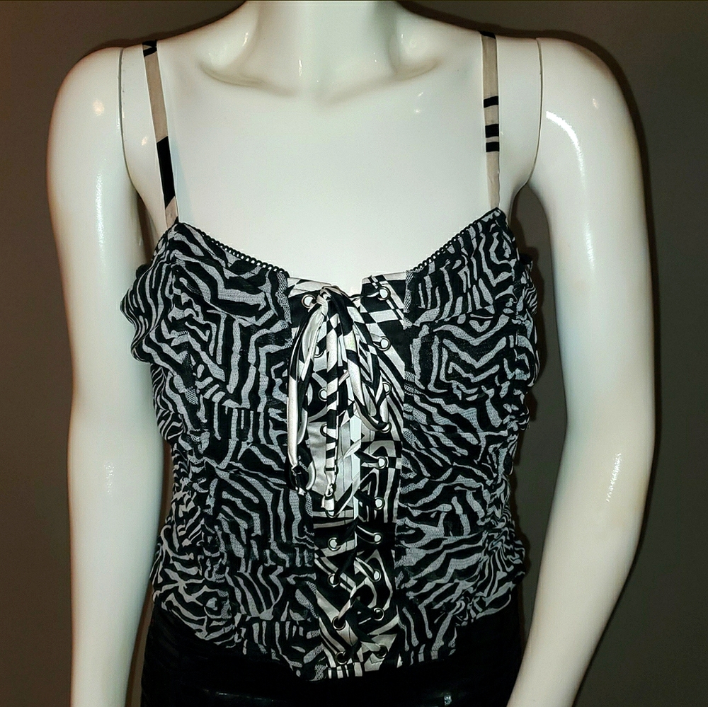 Alberto Makali Zebra Corset Like New - Rare